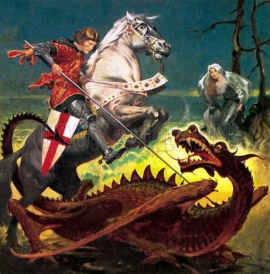 The Story of Saint George? Unveiling the Heroic Tale of a Dragon Slayer!